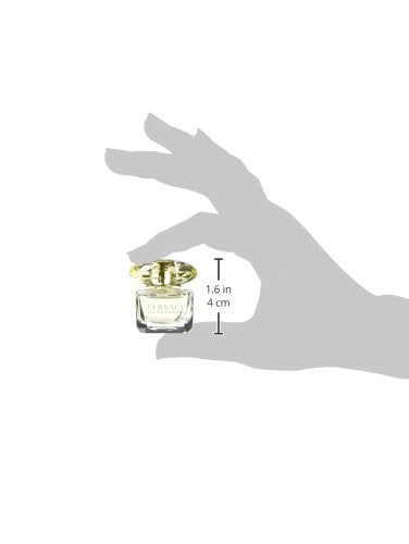 Versace Yellow Diamond Eau De Toilette Spray for Women, 0.17 Fl Oz (Miniature) (Pack of 4)