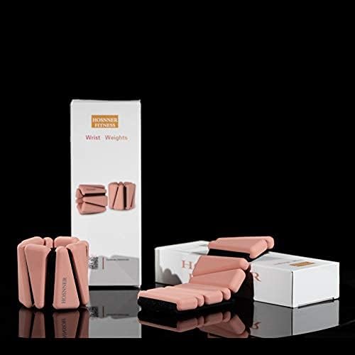 Adjustable Women Wrist Weights - Silicone Bracelet Button 1 LB 2 Per