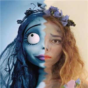 Go Ho Light Blue Face Paint Stick,Water Based Pale Blue Body Paint Washable,Smooth Face Paint Kit,Halloween Costumes Cosplay SFX Ghost Bride Sally Makeup