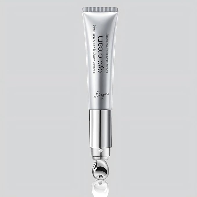 Multi-Peptide & Retinol Eye Cream,Electric Massage Eye Cream With Caffeine,Niacinamide,Vitamin C & for Dark Circles, Puffiness Puffy Bags & Wrinkles ,Anti-Aging Eye Cream for Fine Lines, 0.7 fl.oz