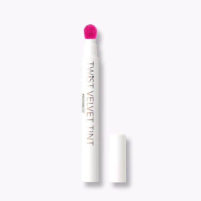 Long Lasting Lip Stain for Lips and Cheek Tint | High Pigment Color | lightweight Matte Finish | Weightless | Full Coverage | Twist Velvet Tint #8 (No.8)
