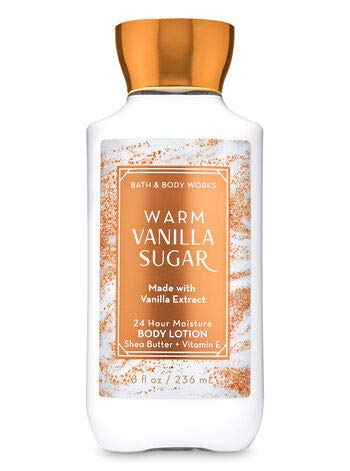 B & Body Works Warm Vanilla Sugar - Full Size Set - Shower Gel, Body Lotion, Fine Fragrance Mist