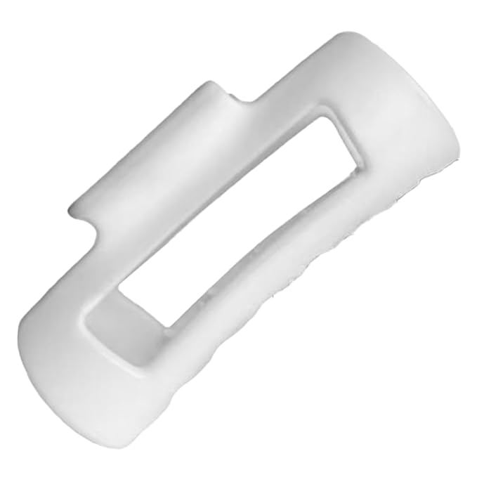Fashion Hair Clips, Cloud Hair Pins for Women, 3.9 inch Hair Claw Clip for Thick/Fine/Thin/Curly Hairstyle, White 1 Pack