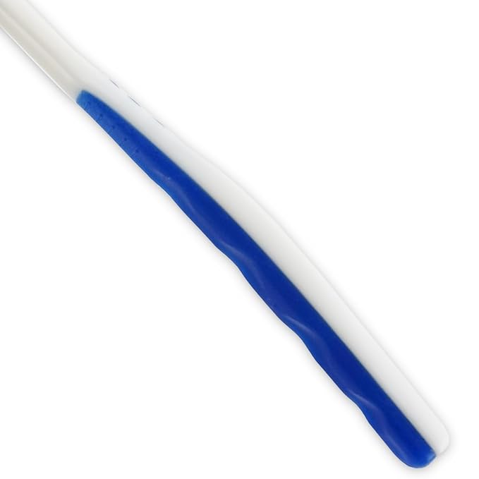 GXXMEI 20PCS Tongue Scraper for Adults, Tongue Scraper Cleaner, Blue Tongue Cleaner, Oral Care Scrapers Kits Plastic Tongue Brush for Reducing Bad Breath Adults Kids Healthy Oral Care Tools Easy to Us