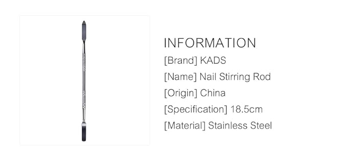 7.2 inches Pro Stainless Steel Make Up Spatula