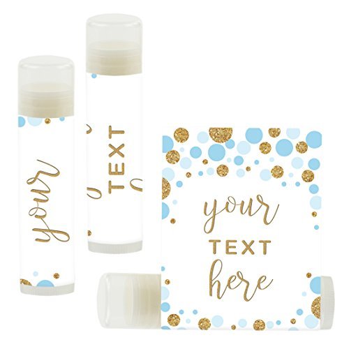 Andaz Press Personalized Lip Balm Party Glitter