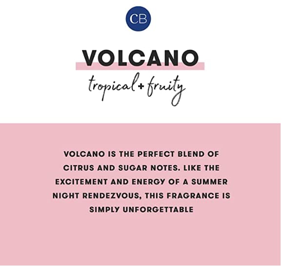 Capri Blue Volcano Eau De Parfum - Vegan formula - Cruelty-Free Perfume - Formulated Without Gluten, Parabens, Sulfates and Phthalates (1.75 fl oz)