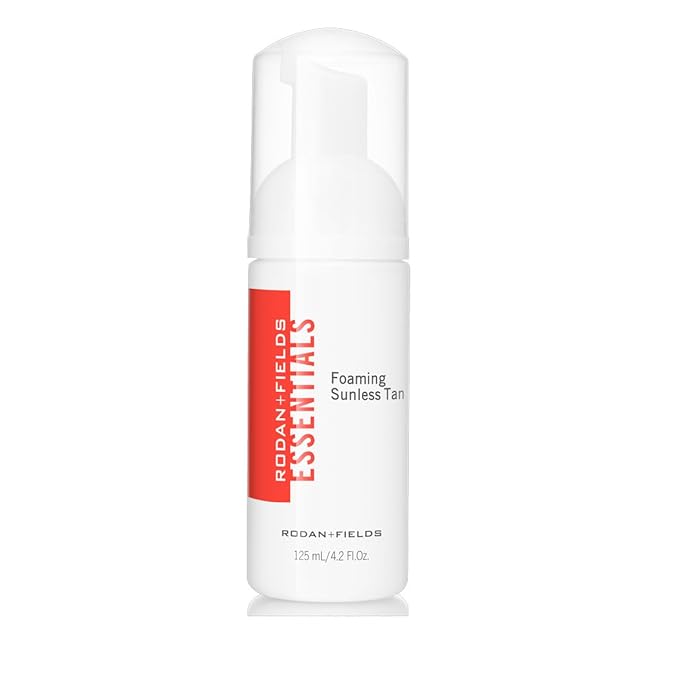 Rodan + Fields Foaming Sunless Tan | 4.2 fl oz | Premium Self Tanner Foam | Lightweight & Dries Quickly for a Flawless Tan | Natural Looking Glow