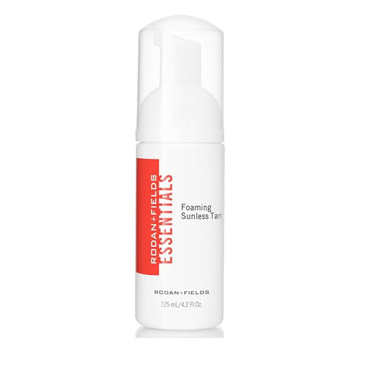 Rodan + Fields Foaming Sunless Tan | 4.2 fl oz | Premium Self Tanner Foam | Lightweight & Dries Quickly for a Flawless Tan | Natural Looking Glow