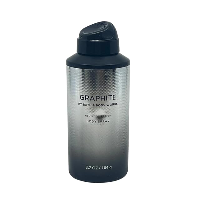 Bath and Body Works Gift Pack for Holiday Deodorizing Body Spray - Graphite, Bourbon and Freshwater 3.7oz each