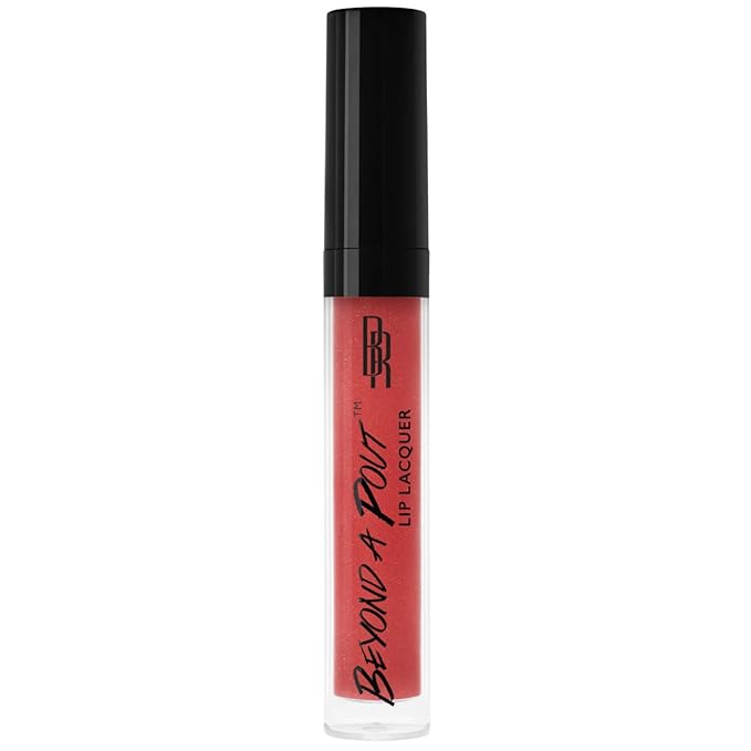 Black Radiance Beyond A Pout Lip Lacquer Lip Gloss, Hot Sauce