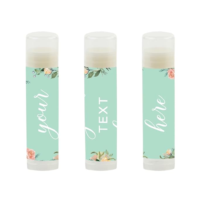 Andaz Press Personalized Lip Balm Party Garden