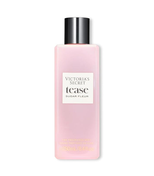 Victoria's Secret Tease Sugar Fleur Fragrance Mist, Notes of Fresh Apple, Floral Bud and Pink Caramel, Body Spray for Women (8.4 oz)
