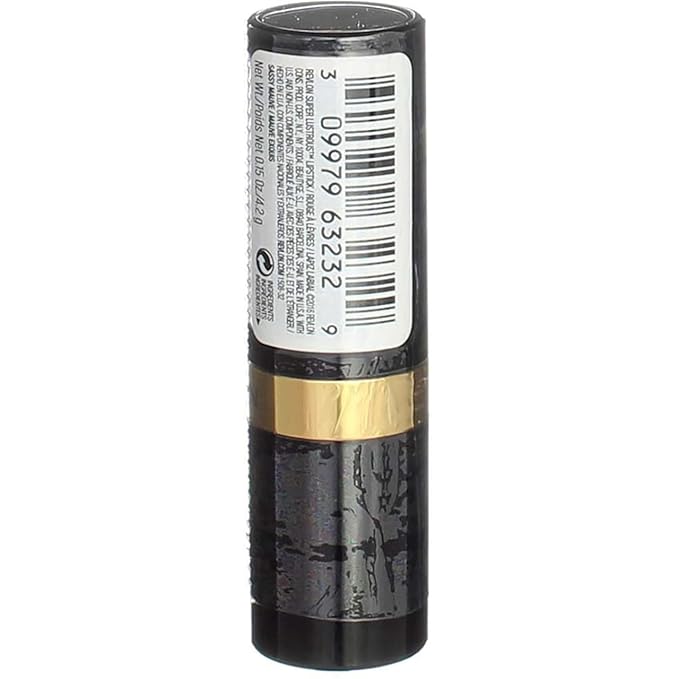 Revlon Super Lustrous Lipstick with Vitamin E and Avocado Oil, Cream Lipstick in Mauve, 463 Sassy Mauve, 0.15 oz (Pack of 2)
