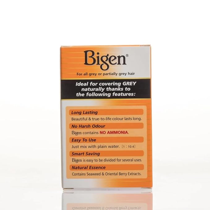 Bigen Powder Hair Color #88 Blue Black (6 Pack)