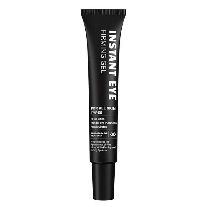 Instant Firming Eye Cream for Under Eye Bags and Puffiness, Dark Circles Treatment, Anti-Aging Eye Tightener, Temporary Face Lift, Reduces Fine Lines (1 Fl Oz)