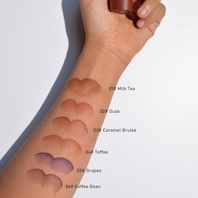 2-in-1 Gradient Lip Liner and Lipstick Lip Combo Set - Achieve Flawless Contour and Gradual Ombre Effect with Easy-to-Use Crayon Form and Cone Tip Mauve Lipstick (05# Grapes)