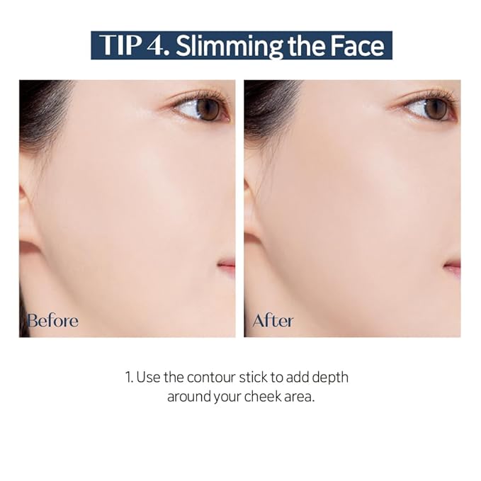 ETUDE Reborn Maker Contour Stick Bronzer - Cool Toned | Naturally Sculpting & Define | Creamy Formula for Seamless Blending | Multi-purpose Contour Stick for face | Korean Makeup, Kbeauty