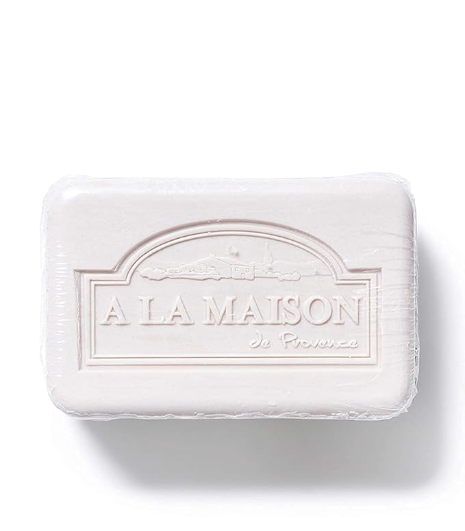 A LA MAISON Coconut Crème Bar Soap - Triple French Milled Natural Moisturizing Hand Soap Bar (1 Bar of Soap, 8.8 oz)