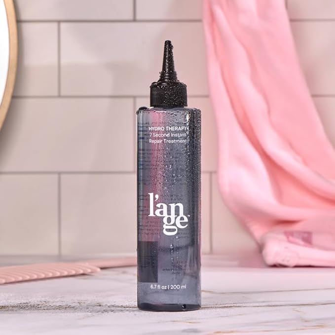 L'ANGE HAIR Hydro Therapy 7 Second Instant Repair Treatment | Lamellar Technology | Hydrates | Detangles | Smooths Strands | Reduces Frizz | Paraben-Free | Safe for Color-Treated Hair | 7 Second