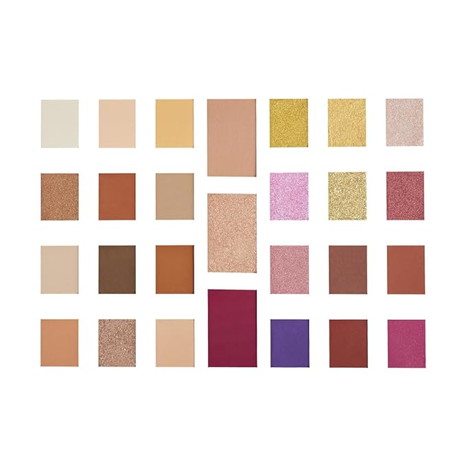 Makeup Revolution, Creator Limitless, Eyeshadow Palette, Nude Reign, 9g
