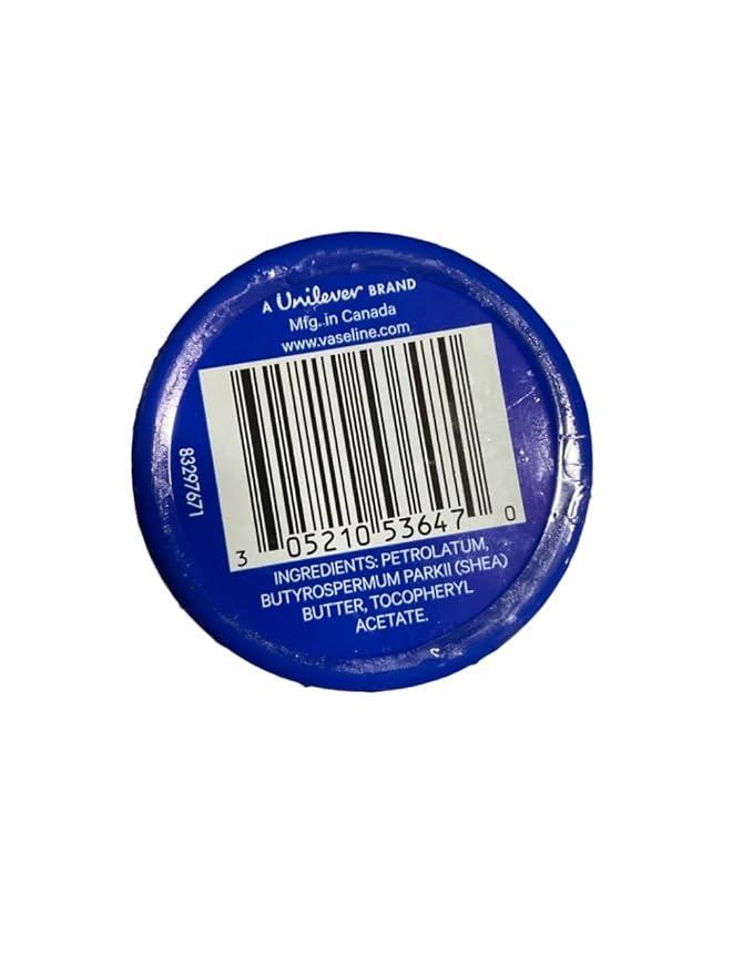 Vaseline Therapy Lip Balm Tin, Original,