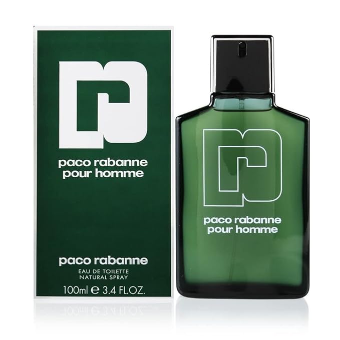 Paco Rabanne For Men EAU DE TOILETTE SPRAY 3.4 OZ (Pack of 2)