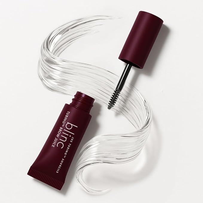 Blinc TUBING Brow Juice, Daily Brow Shield & Conditioning Formula for Longwear Hold, Soft Lamination Effect & Brow Lamination Aftercare, Hydrating & Protective, Gluten-Free, 8mL, 0.27 Fl. Oz