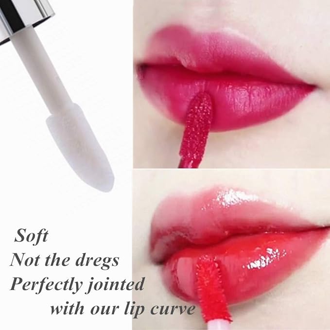 45Pcs Reusable Lipstick Bottle, 1.2 ML Lip Gloss Tube Empty Lip Gloss Tubes Container Clear Mini Empty Lip Balm Bottles Handmade Cosmetics Subdivision Bottles for Travel Use DIY Cosmetic Storage