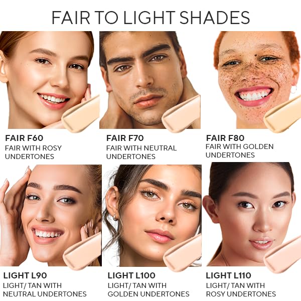 MIRABELLA - Invincible for All HD Liquid Foundation, Moisturizing Face Products for All Skin Types, Full-Coverage Lightweight Foundation Makeup, Moisturizing & Hydrating Beauty Care, Medium M120