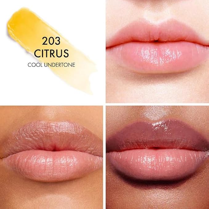 Dior Addict Lip Glow Color Reviving Balm SPF 10, 203 Citrus, 0.11 Ounce