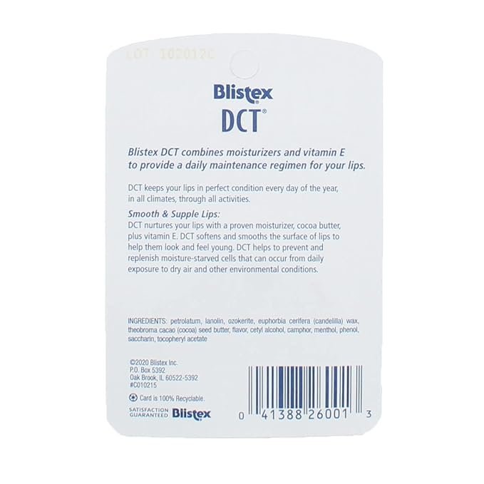 Blistex DCT Daily Conditioning Treatment 0.25oz