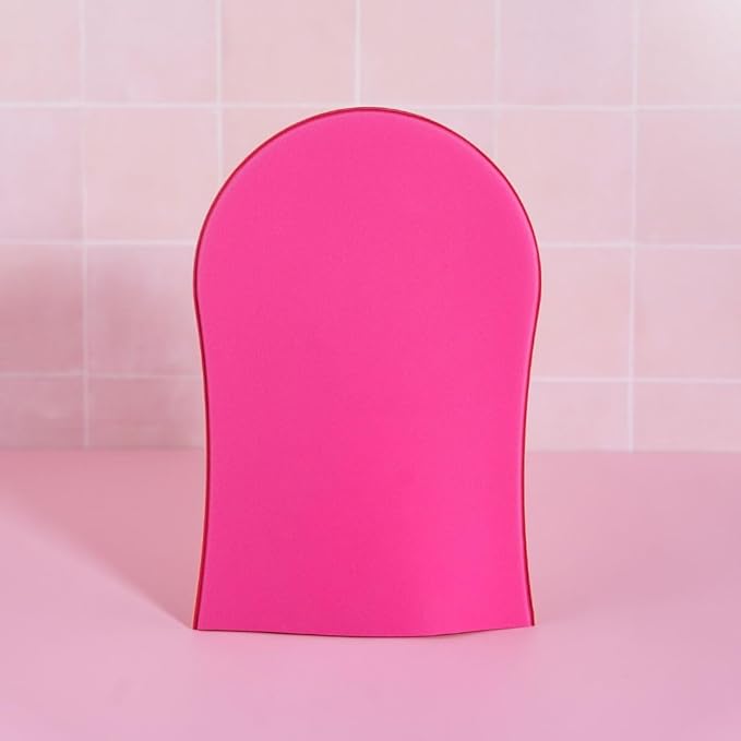 b.tan Gel Body Self Tanning Mitt | Glow Your Own Way Smooth Gel Mitt - Sunless Tan Gel Applicator Glove, Streak-Free, Even Application, Double Sided, Reusable