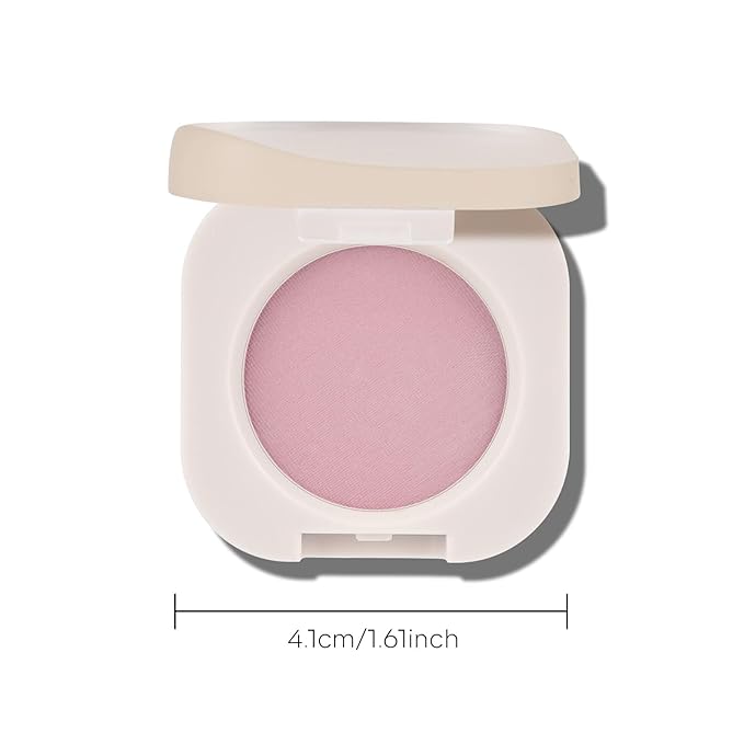 KYDA Multiuse Blendable Eyeshadow & Blush Makeup, Ultra-fine Lightweight Powder, Daily Matte Warm Tone Eyes Makeup, Half Pink Lavender