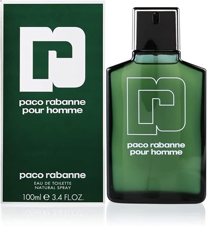 Paco Rabanne For Men EAU DE TOILETTE SPRAY 3.4 OZ (Pack of 2)