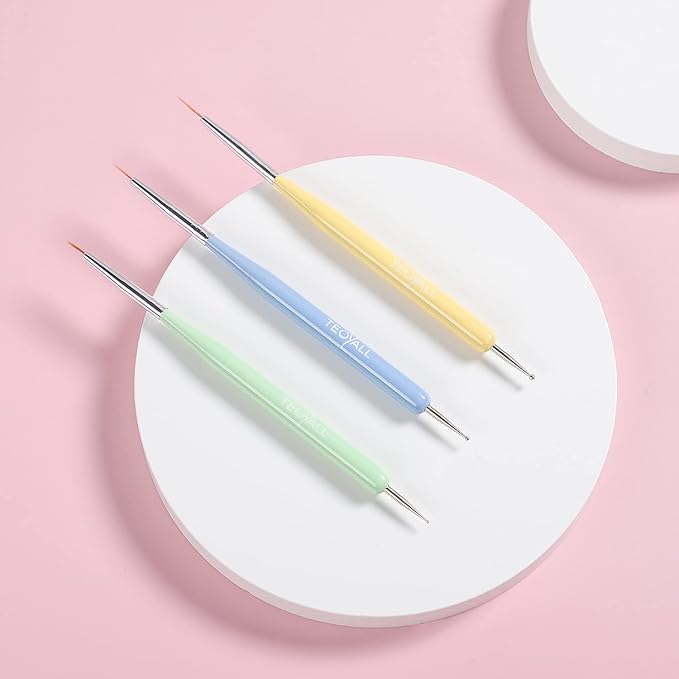 Teoyall nail art brushes, nail