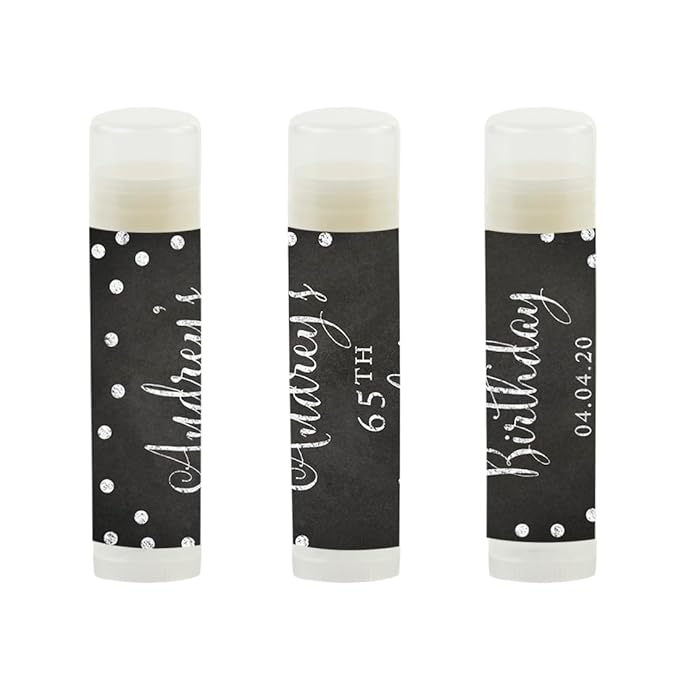 Andaz Press Personalized Milestone Birthday Party Chalkboard,