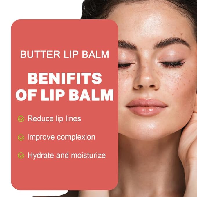 Lip Butter Balm, Butter Lip Balm fl.oz(Poppy)
