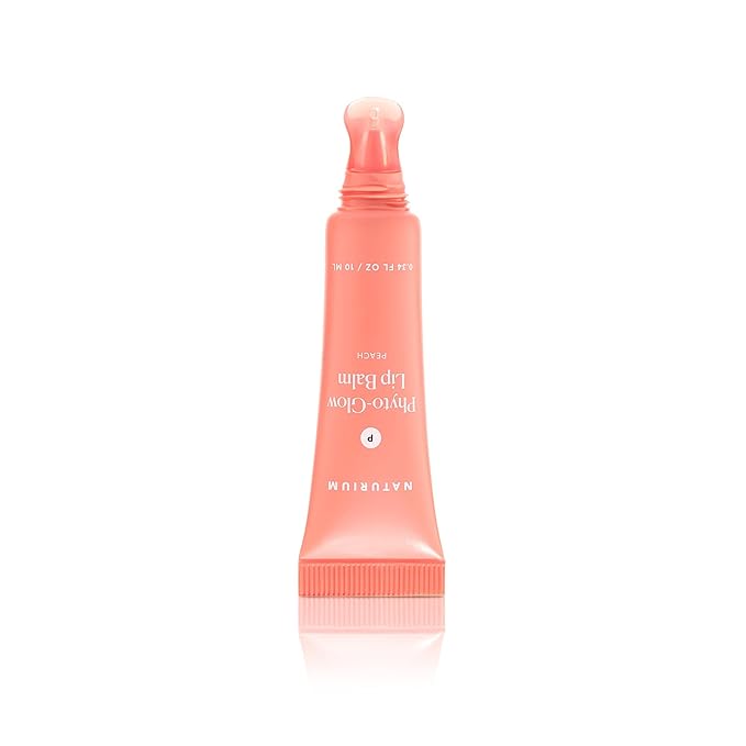 Naturium Phyto-Glow Lip Balm 0.34 oz Peach