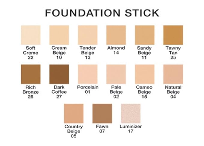 Creamy Conditioning Foundation Stick Buildable Coverage Hypoallergenic (Honey (Honey Beige)