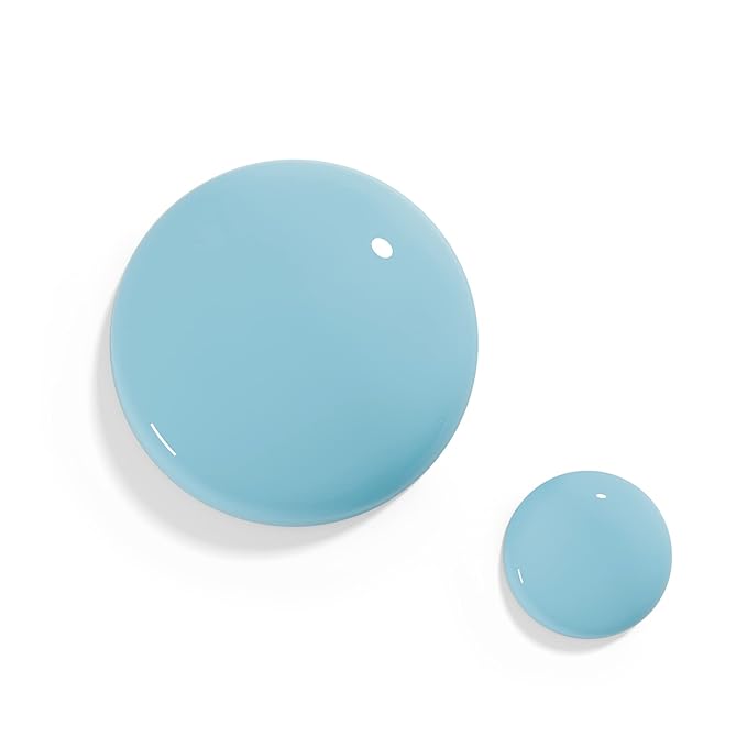 duri Nail Polish, 453 Hot Ice, Wedding Blue French Manicure, Sheer Coverage, Glossy Finish, Fast Drying, 0.45 Fl Oz , by Duri Cosmetics