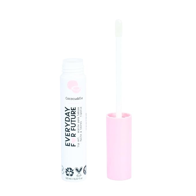 Coconut Lip Oil | Clear Transparent Moisturizing