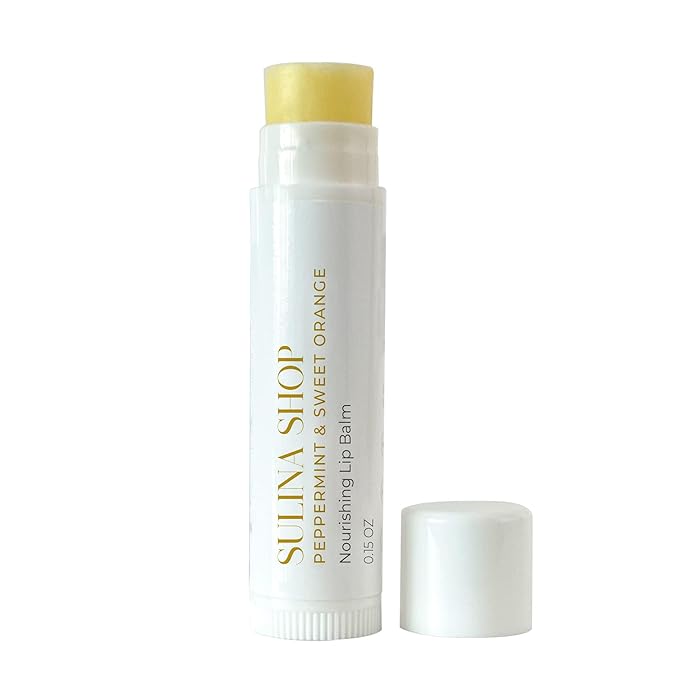 Peppermint Orange Natural Lip Balm -
