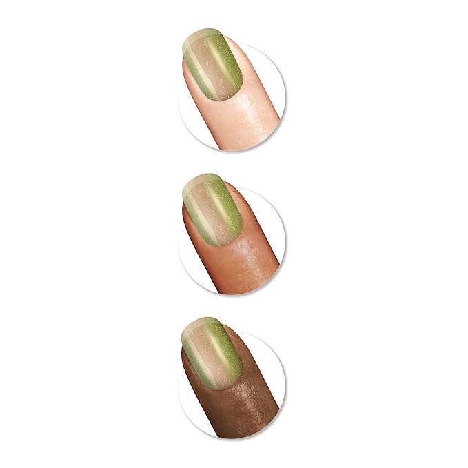 Sally Hansen Insta-Dri® Galactic, Center of the Universe, Quick Dry, Long Lasting, Streak-Free Shine, Metallic Green Nail Polish