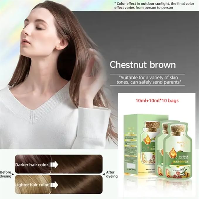 Natural Plant Hair Dye, New