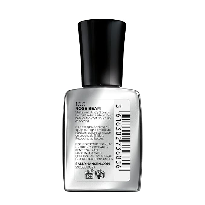 Sally Hansen Color Foil Nail Polish Rose Beam - 0.3 fl oz