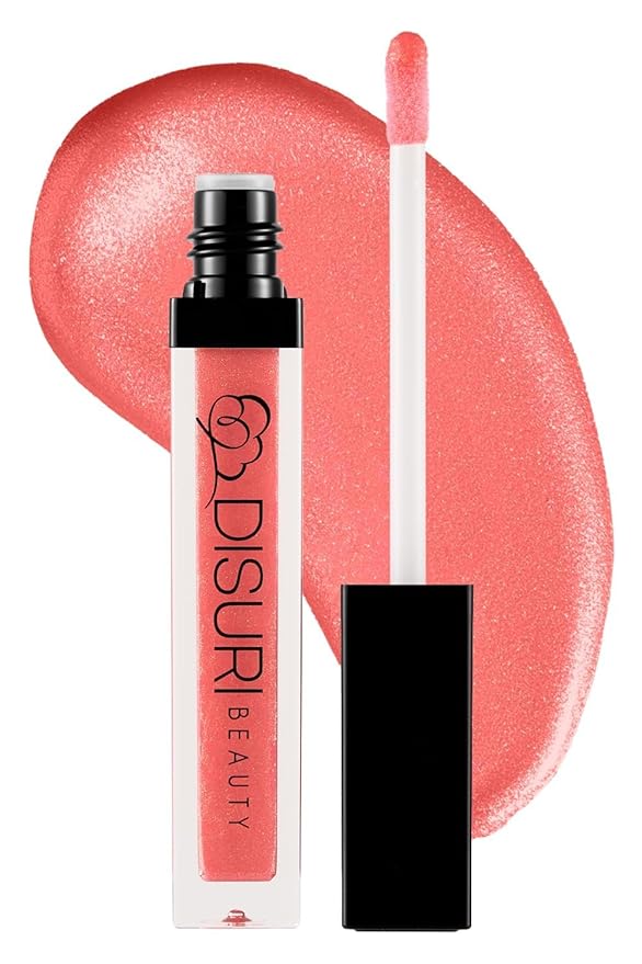 Pack of 3 Shimmer Lip Gloss for Girls & Women - Lip Glosses 2.1 FL Oz Total (0.7 FL Oz Each) - High Shine Lip Gloss - Cruelty Free - (Ice Queen, RosΓ© All Day, Champagne Kiss)