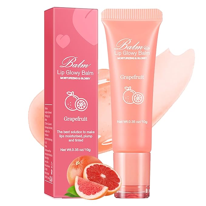 Lip Glowy Balm Hydrating Sleeping Lip Grapefruit)