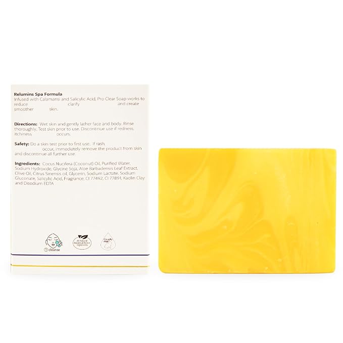 Relumins Authentic Professional Clear Soap with Calamansi & Salicylic Acid