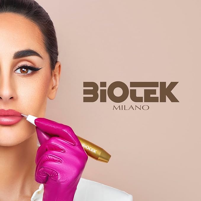 Biotek Lip Pigment for Permanent Makeup - Brownish Color for Lip - Made in Italy - Glace 0,24 fl.oz.